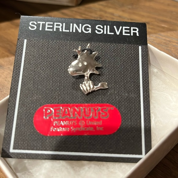 Vintage "Woodstock" sterling silver charm -Peanuts @ United Feature Syndicate - Picture 1 of 3